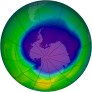 Antarctic Ozone 2005-10-05